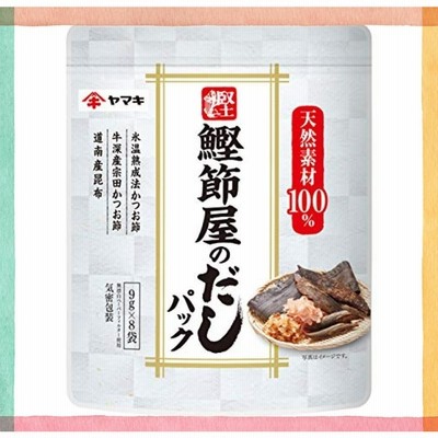 ヤマキ 鰹節屋のだしパック (9g*8P)*4個