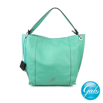 【Gabs】義大利壓線造型托特包 薄荷綠(CA334-B)