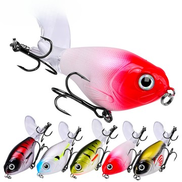 【TTFF】螺旋槳路亞餌水面拖拉機11.5g 16g仿生假餌塑膠硬餌遠投浮水鉛筆漁具現貨批發