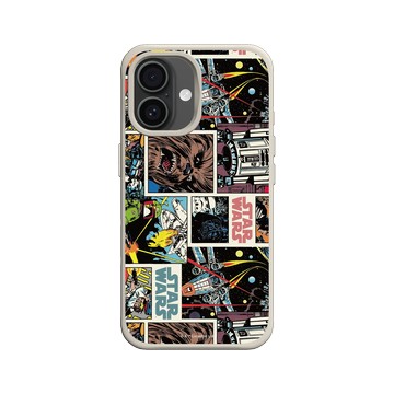iPhone 16 SolidX 貝殼灰 - 迪士尼-星際大戰 Star Wars - 漫畫展開-漫畫系列