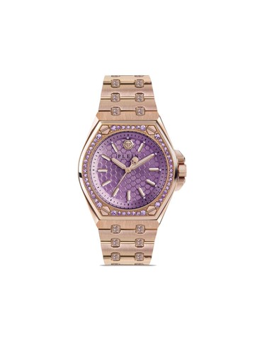 Philipp Plein - Extreme Lady watch - women - stainless steel/Brass - One Size - Pink