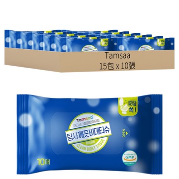 Tamsaa 濕式衛生紙  1包  15包