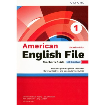 敦煌-建宏American English File 4/e Teacher’s Book 1 9780194170734<建宏書局>