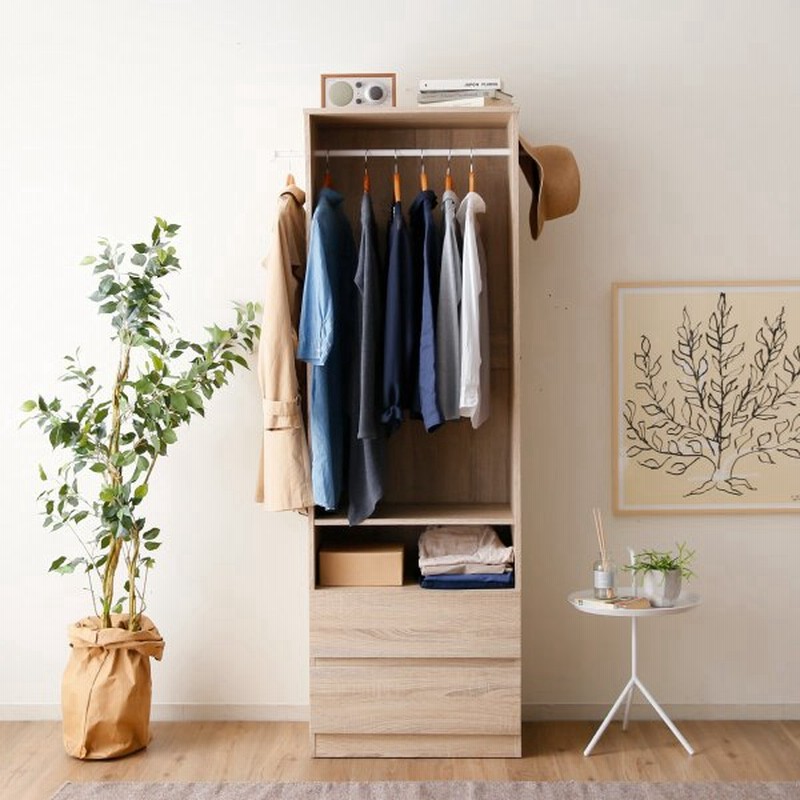 ハンガーラック おしゃれ 幅59 5cm クローゼット ラック 収納家具 洋服収納 衣類 収納 収納ラック シンプル スリム リビング ロウヤ Lowya 会員 通販 Lineポイント最大0 5 Get Lineショッピング
