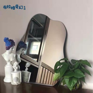 大號云朵化妝鏡 亞克力不規則ins網紅diy化妝鏡 臥室桌面異形裝飾鏡 [PP0520061]