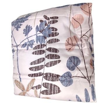 舒柔棉 鋪棉床包兩用被套組 錦棉床包二件組 100%聚酯纖維 台灣製造  床包 + 枕套 + 被套  單人  葉之舞