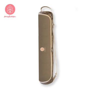 【Mukasa】瑜珈墊拉鍊背袋 - 胡桃棕 - MUK-24554