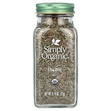 Simply Organic, 百里香，0.78 盎司（22 克）