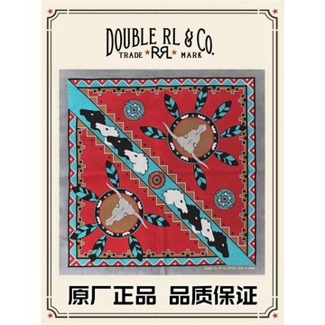 正品 日本制 RRL納瓦霍民族圖案 早期經典 純棉軟糯 大方巾 現貨