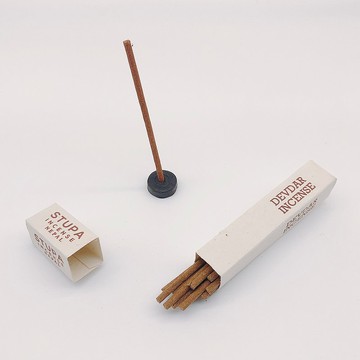 天然草本香氛 尼泊爾Stupa 筒裝線香 - 神木 Devdar