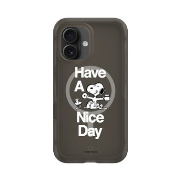 iPhone 16 AirX 本質黑 - 史努比 Snoopy - Have A Nice Day