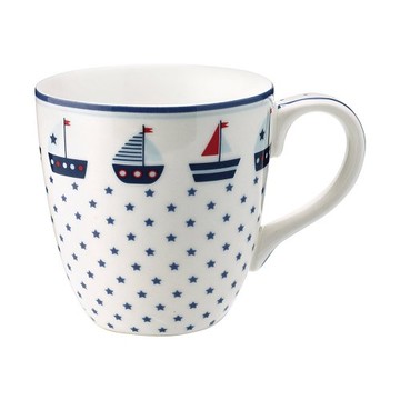 丹麥GreenGate Noah blue兒童馬克杯