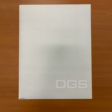 《DIVERSIFIED》冷藏標籤 白38x19mm&冷凍標籤 白9.5mm Laser
