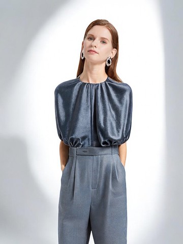 2024春夏新品-雙層氣球襯衫 (23W1TP01)