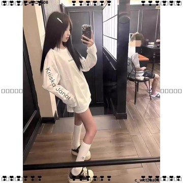 超實惠 十 長袖T恤 長袖上衣 早秋手臂印花長袖穿搭衛衣男女同款百搭休閒印花上衣