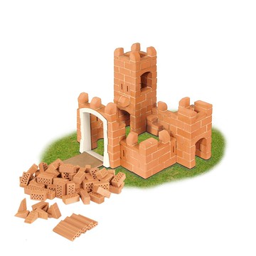 德國teifocdiy 益智磚塊建築玩具 小波特城堡-tei3500