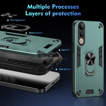 360勇士 車載磁吸支架VIVO V60 V50 V40 Lite V29e V27 V29 V25手機殼 保護殼防摔殼