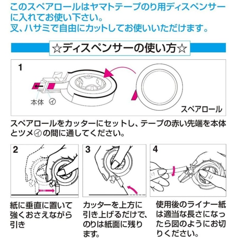 テープのりプロ スペアロール ＴＳ-240 1箱(20個)【ヤマト】＊代引決済