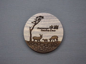 台灣百岳杯墊 水鹿