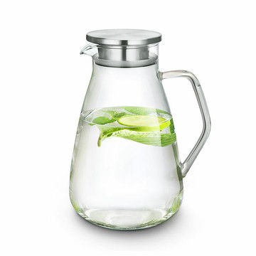 優樂悅~水壺耐高溫冷水水杯套裝高硼硅玻璃壺家用大容量透明夏季耐熱玻璃手沖壺 茶壺