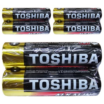 TOSHIBA 東芝 鹼性電池 3號  2顆  3組