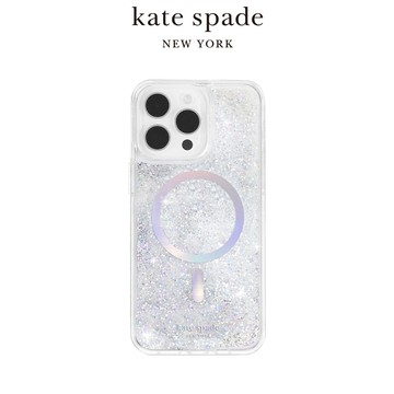【kate spade】iPhone 16 MagSafe 精品手機殼 流沙殼 經典星沙