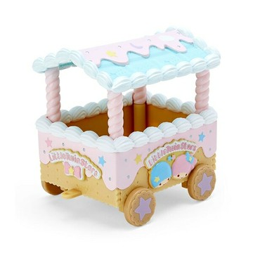 【震撼精品百貨】Little Twin Stars KiKi&LaLa_雙子星小天使~日本雙子星車廂造型樹脂收納盒*76524