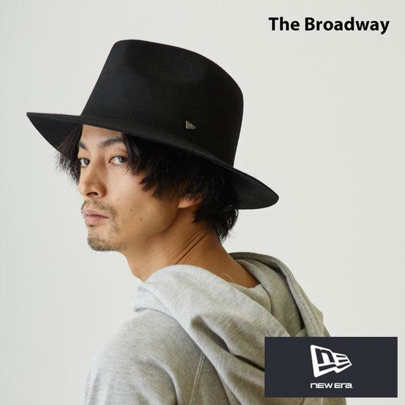 ニューエラ ハット The Broadway wool felt ブロードウェイ 広