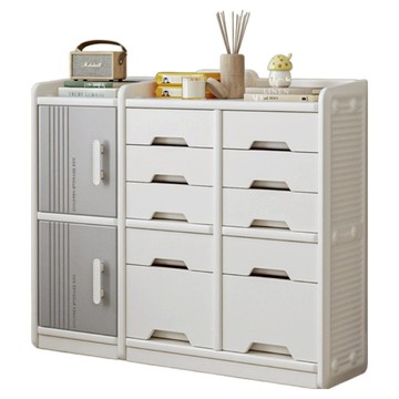 lilikoko 哩哩摳摳 極簡收納櫃組合二  5層  白色