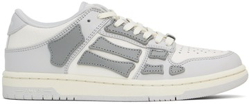 AMIRI 灰色 & 白色 Skel Top Low 运动鞋
