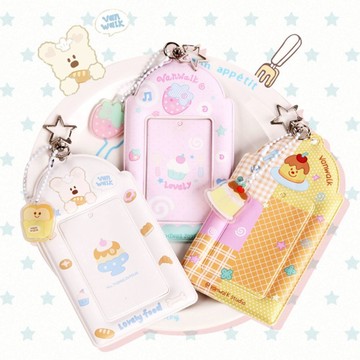 【Oolab 良杯製所】選品｜VANWALK系列 軟呼呼奶油證件套 (輕巧百搭 隨身吊飾 包包吊飾 證件套)