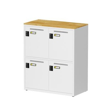 【tanko天鋼】FBA-204W 4格密碼置物櫃 寬900mm｜密碼櫃 辦公櫃 個人置物櫃 撥碼櫃 收納櫃 上鎖櫃 資料櫃 保管櫃 文件櫃