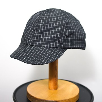 自行車通勤帽子-反光格子