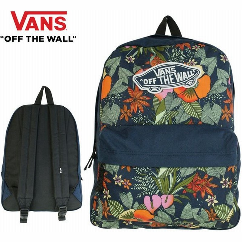 Vans バンズ ヴァンズrealm Backpackレルムバックパックtropicalprint トロピカルプリント リュック 男女兼用 スケボー アロハ 花柄 紺 通販 Lineポイント最大0 5 Get Lineショッピング
