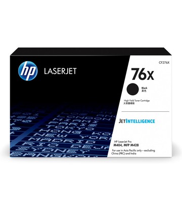 【領券滿額折200】  HP 76X 黑色原廠 LaserJet 高容量碳粉匣 (CF276X) For HP LJ M404 / M428