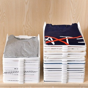 叠衣服收纳神器 懒人叠衣板 毛衣折衣板 t恤衬衫整理睡衣柜分类 小魏媽咪旗艦店小魏媽咪