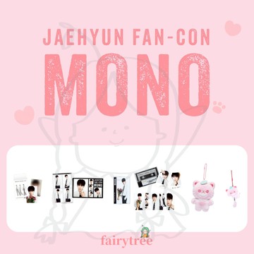 仙女樹🌟線上預購 在玹 JAEHYUN (NCT) ' Mono ' FAN-CON 官方周邊 賣場一