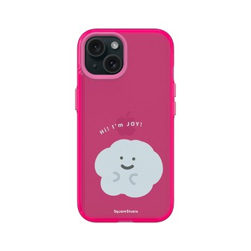 iPhone 15 Clear 粉漾桃 - Square Studio 方坊 - 喜寶登場