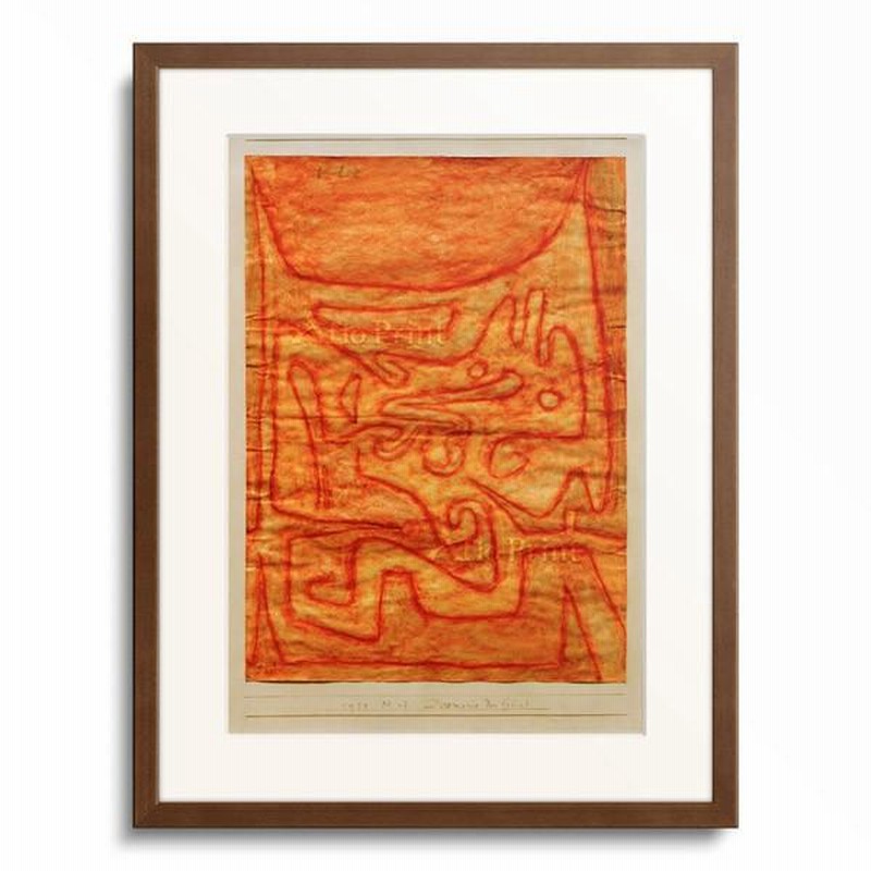 パウル・クレー Paul Klee 「Daemonie der Glut」 | LINE