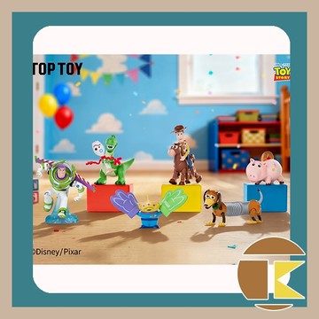 【115.1月預購】TOP TOY 迪士尼 玩具總動員 玩心時刻系列 盲盒 玩具 盒玩 一中盒6入 愛蛋客