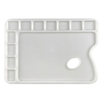 AP. 普思 方形水彩塑料調色盤  1個