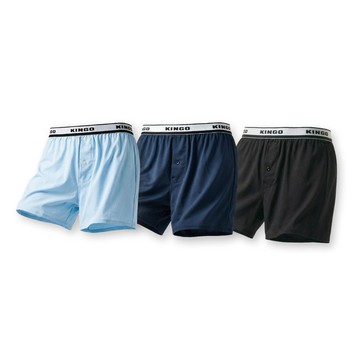 KINGO男款｜素面機能四角內褲 /S-6XL/ 3色