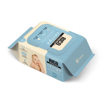 RICO baby 嬰兒口手濕紙巾30抽-箱購【安琪兒婦嬰百貨】