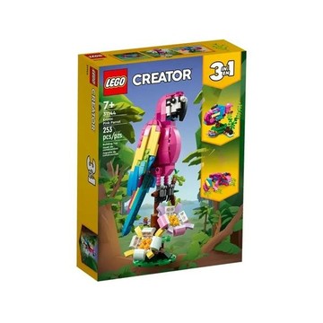 LEGO 樂高 創意百變 3 合 1 31144 異國粉紅鸚鵡