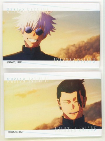 五條悟&夏油傑場景圖(OP)方形徽章2個SET咒術迴戰懷玉 玉折