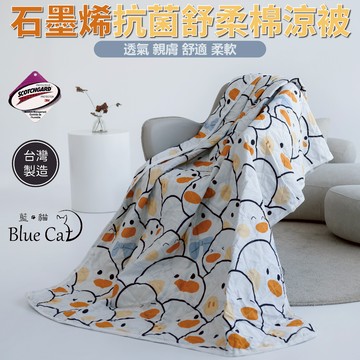 台灣製造石墨烯涼被 3M吸濕排汗技術 [詳請參閱商品詳情]-童班同學