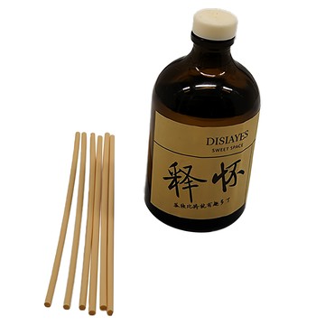 DISIAYES 治癒系列精油擴香瓶 100ml 附6支擴香木棒  1組  酣然 釋懷