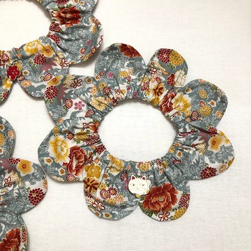 大腸花圈- 京都百花齊放-手工特製寵物項圈-現貨4