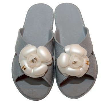 新宇 EVA 花朵室內拖鞋  1組  250mm  灰色