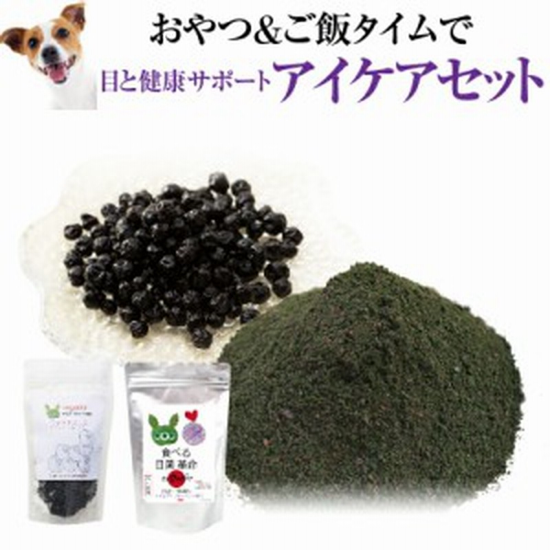 犬 ペットの目の健康維持に ワイルド ブルーベリー 目の革命 アイケアセット 無添加 おやつ サプリ 通常便 送料無料 通販 Lineポイント最大1 0 Get Lineショッピング